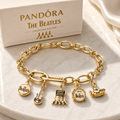 TBE Gold Charm Bracelet Set BMD