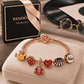 TBE Rose Gold Charm Bracelet Set TMH