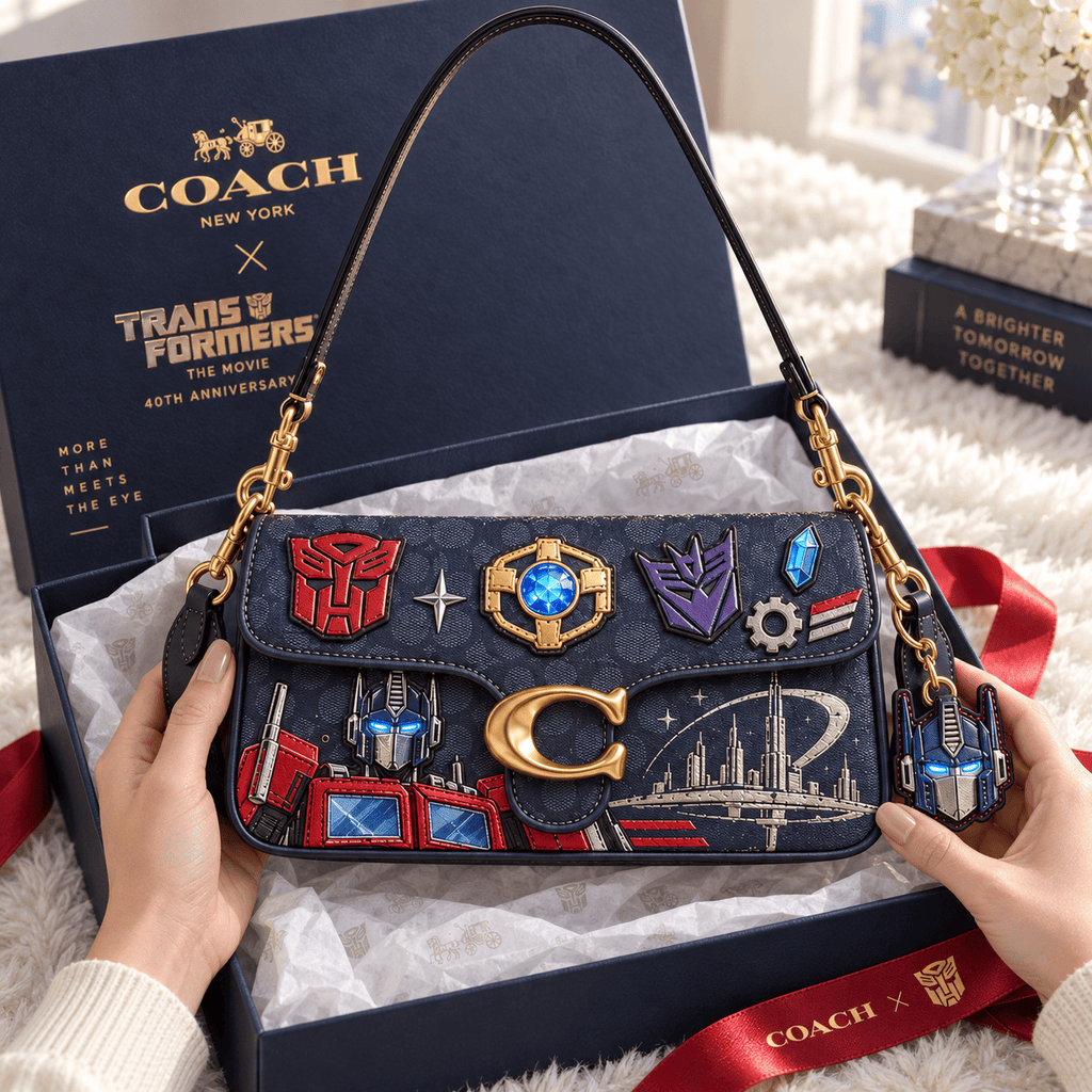 Premium TFR Coach Shoulder Cross With Charm NPL