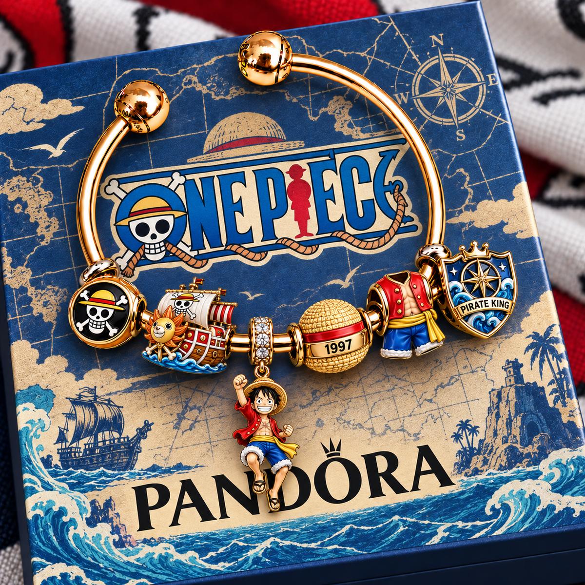 OPC Silver Charm Bracelet Set NTVA