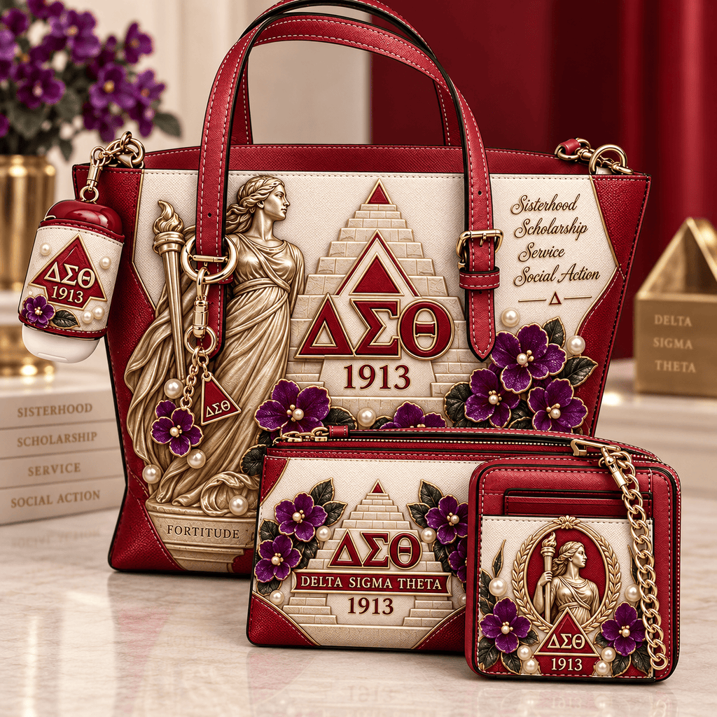 Premium DST Handbag Women Shoulder Bag Crossbody Wallet Set TNSM
