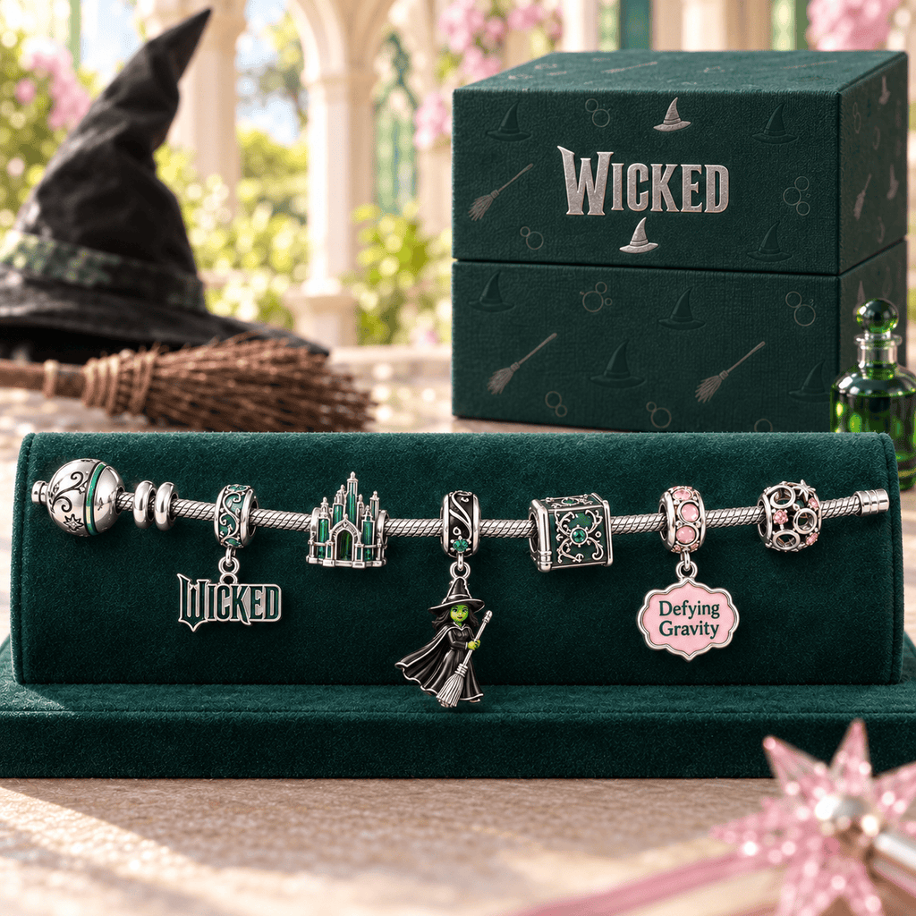 WCKD Silver Charm Bracelet Set HQH