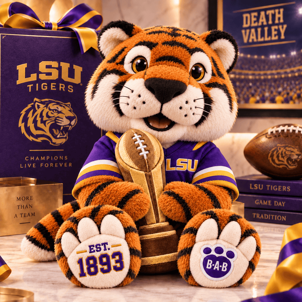 LSU Tigers Designer Plush Characters TTTT