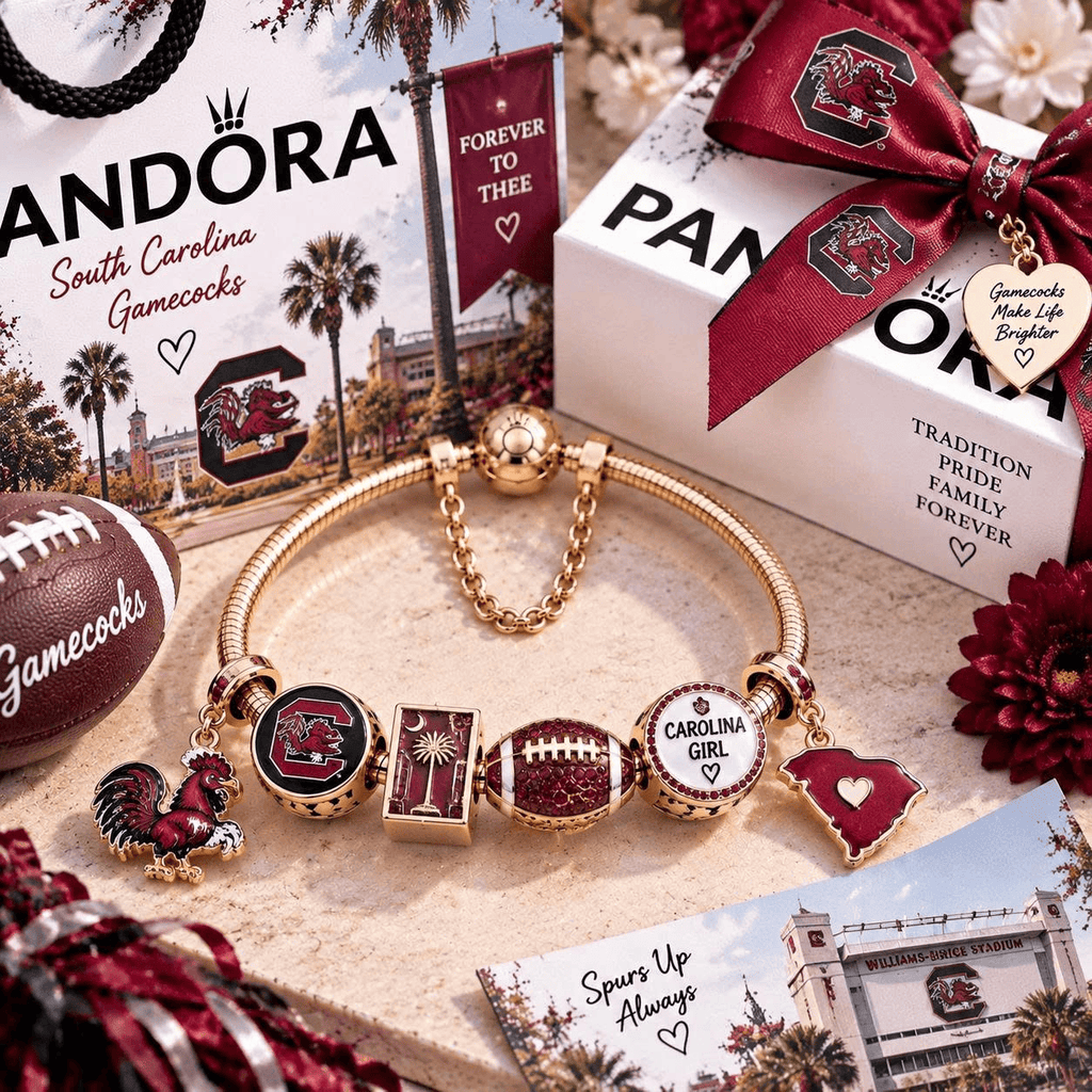 SCG Gold Charm Bracelet Set TTN